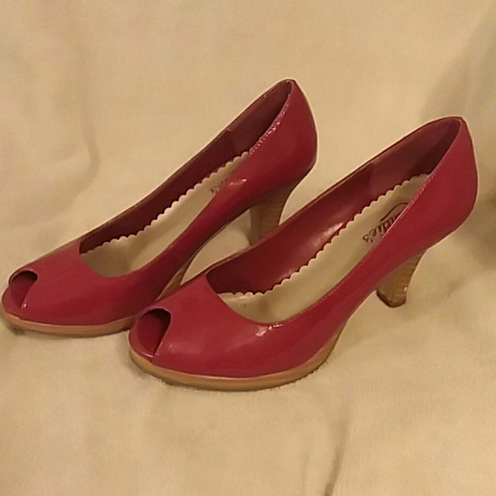 Red Patten heels